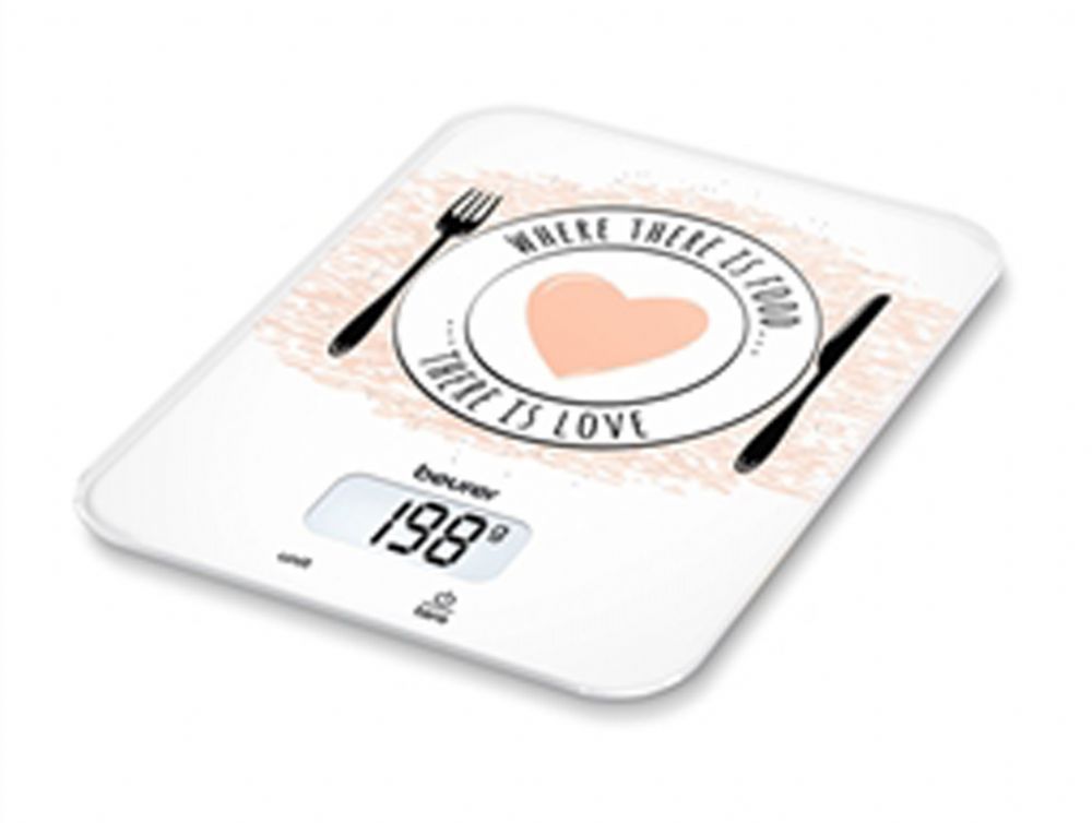 BÁSCULA DE COCINA BEURER KS-19 LOVE